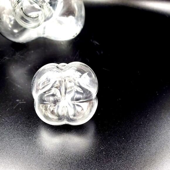 Orrefors Petite Bottle Decanter Liquor Blown Glass Stopper Cordial Bar Swedish - Picture 4 of 9